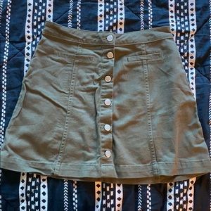 Button up skirt